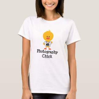 T-shirt de poussin de photographie