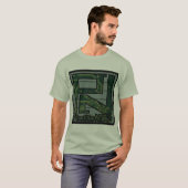 T-shirt de PractitioNERD de technologie (Devant entier)