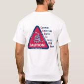 T-shirt de PRÉCAUTION (Dos)