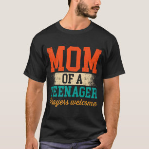T-shirt De Prières Adolescentes Accueillent Les Femmes Mot