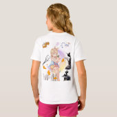 T-shirt de princesse fée d'anime mignonne (Dos entier)