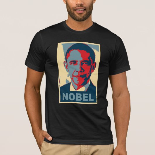 T-shirt de prix de paix Nobel d'art de bruit (Devant)