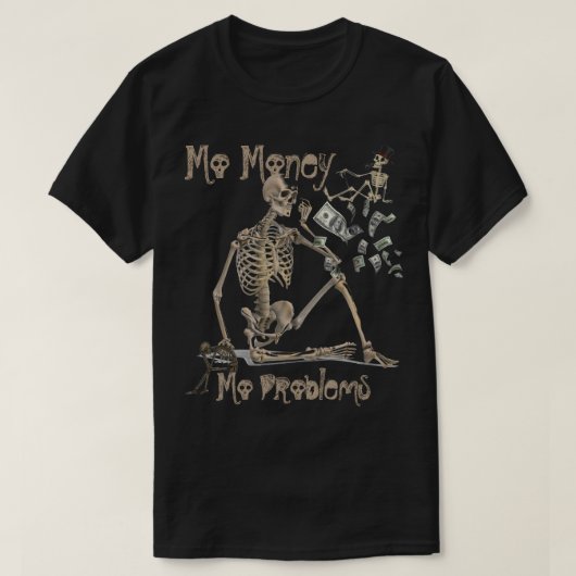 T-shirt de problèmes de MOIS d'argent de MOIS (Design devant)