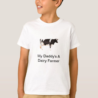 T-shirt de producteur laitier de frison du