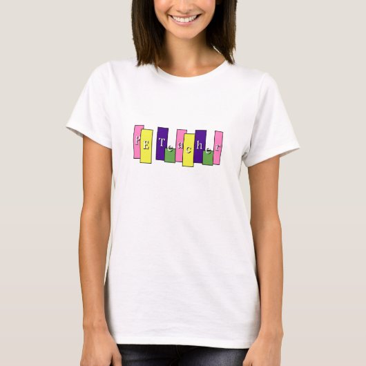 T-shirt de professeur de PE (Devant)