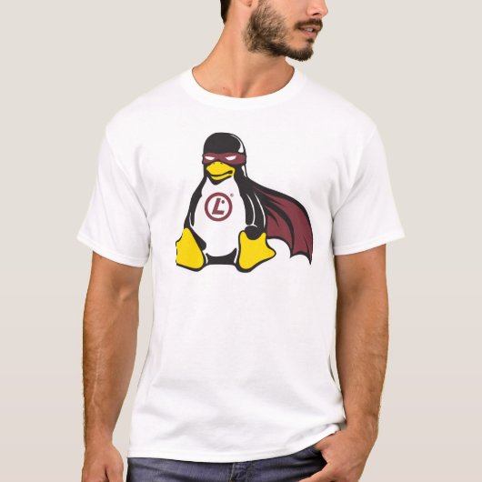 T-shirt de professionnel de Linux de pingouin de (Devant)