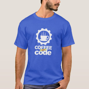 T-shirt de programmeur : café et code