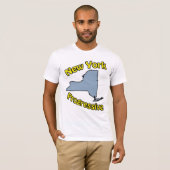 T-shirt de progressif de New York (Devant entier)