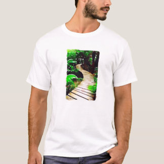 T-shirt de promenade de nature