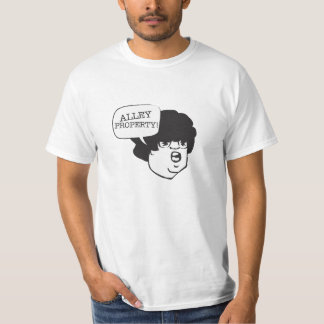 T-shirt de propriété d'allée