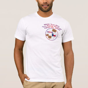 T-shirt de protestation de thé de jour d'impôts