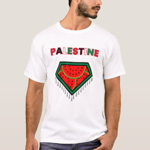 T-shirt de protestation pour la Palestine libre -