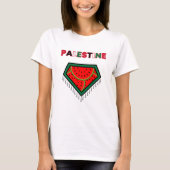 T-shirt de protestation pour la Palestine libre - (Devant)