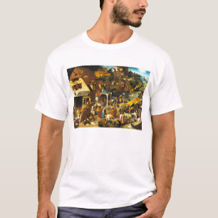 T-shirt de proverbes de Pieter Bruegel