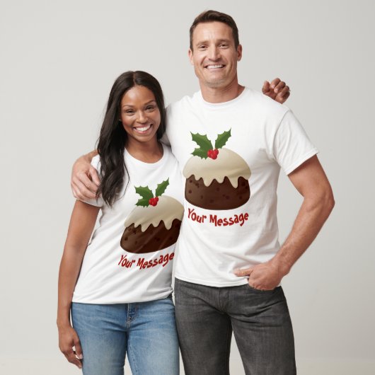 T-shirt de pudding de Noël (Unisexe)