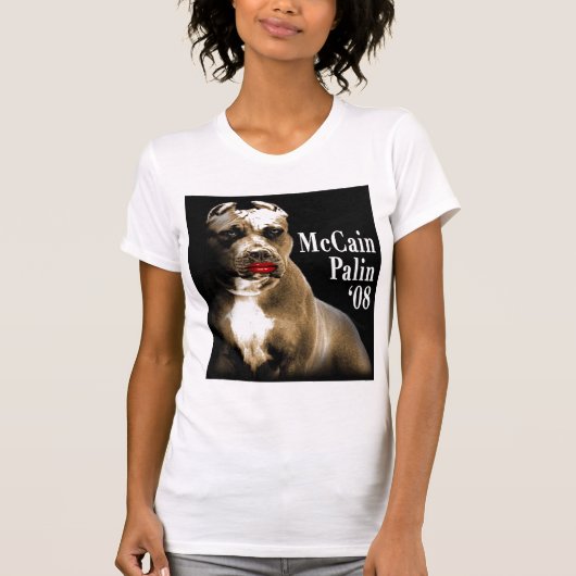 T-shirt de puissance de Palin (Devant)