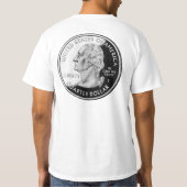 T-shirt de quart d'état du Maine (Dos)