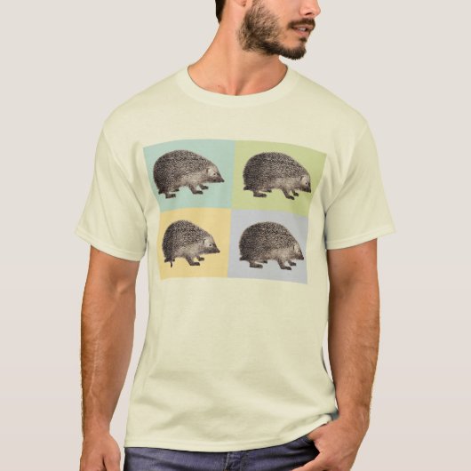 T-shirt de quatre hérissons (Devant)
