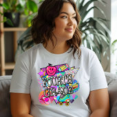 T-shirt de quatrième année de Retro 90