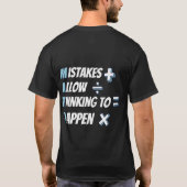 T-Shirt de quilles de bowling flamant drôle (Dos)