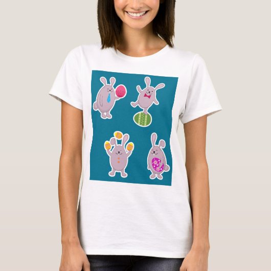 T-shirt de Rabbit Womens (Devant)