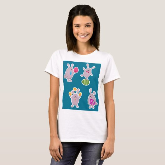T-shirt de Rabbit Womens (Devant entier)