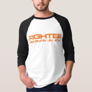 T-shirt de raglan de combattant de BJJ