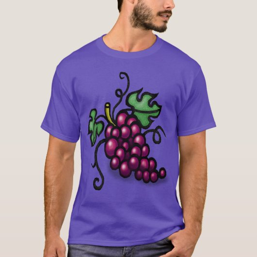 T-shirt de raisins (Devant)
