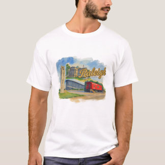 T-shirt de Raleigh Caroline du Nord