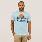 T-Shirt de randonnée du Mont Rainier (Devant entier)