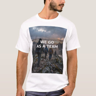 T-shirt de randonnée en famille We Go as a Team — 