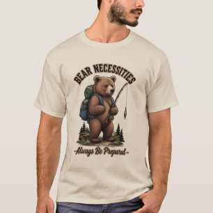 T-Shirt de Randonnée « Les Nécessités de l'Ours »