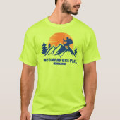 T-shirt de randonnée pédestre Retro Uncompahgre (Devant)