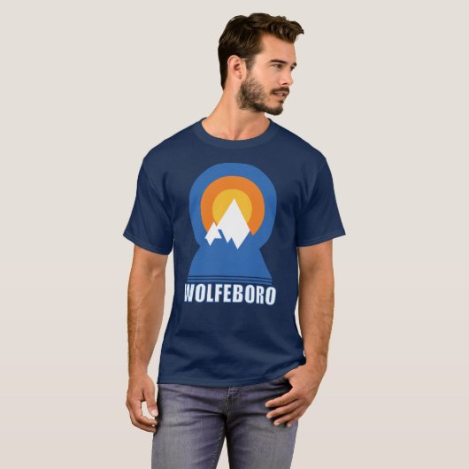 T-shirt de randonnée Wolfboro (Devant entier)