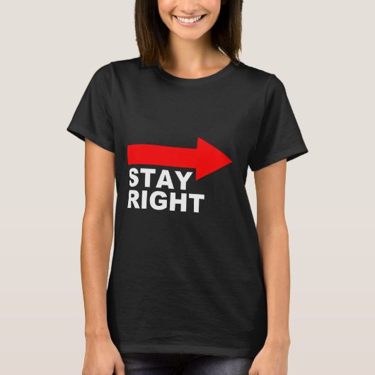 T-shirt de rappel d'étiquette de traînée (Devant)