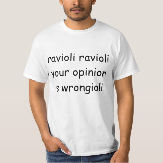 T-shirt de ravioli