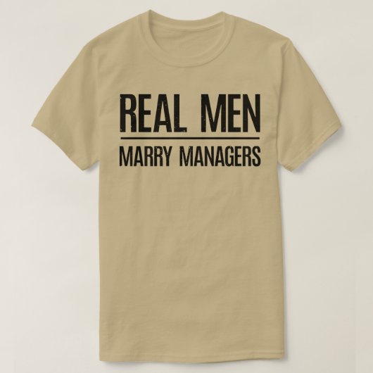 T-shirt de Real Men Marry (Design devant)