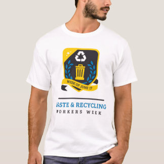 T-shirt De rebut et réutilisant la chemise des hommes de