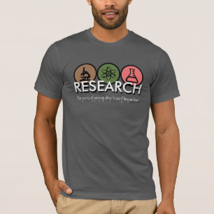 T-shirt de recherche