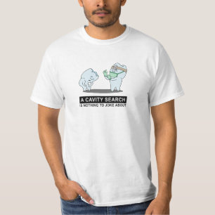 T-shirt de recherche de cavité