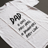 T-shirt de reconnaissance papa