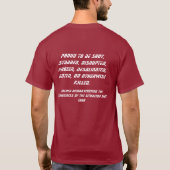 T-shirt de Redshirt (Dos)