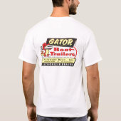 T-shirt de remorques d'alligator (Dos)