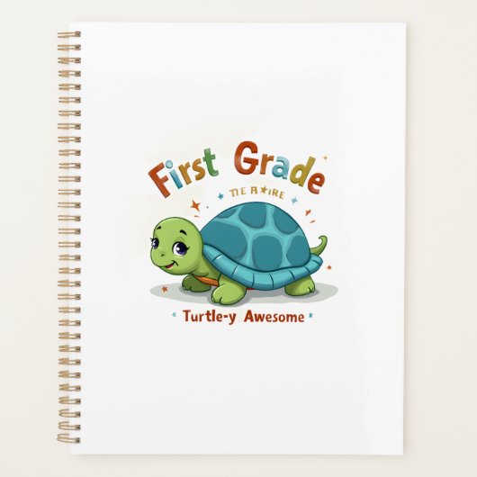 T-shirt de rentrée des classes de 1re année Turtle (Devant)