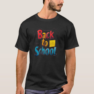 T-Shirt de rentrée scolaire, premier jour d'école