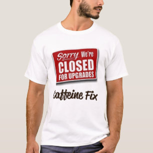 T-Shirt de réparation de caféine drôle