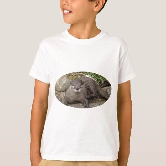 T-shirt de repos de loutre (Devant)