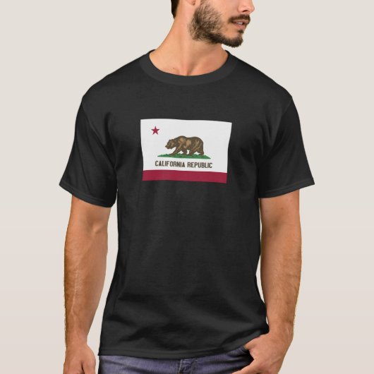 T-shirt de République de la Californie (Devant)