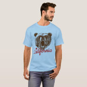 T-shirt de République de la Californie (Devant entier)