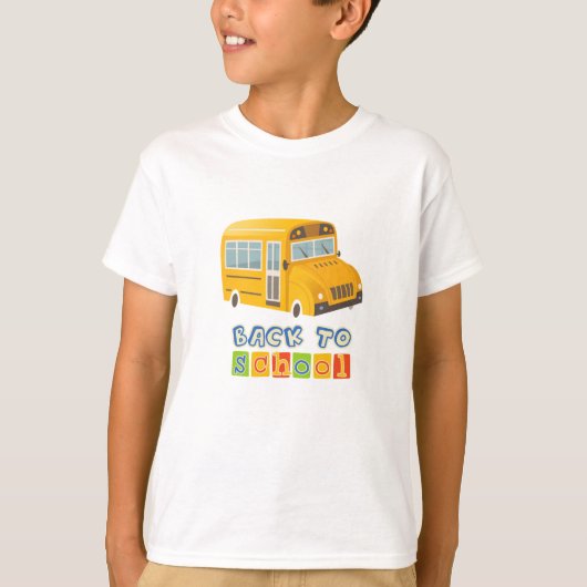 T-shirt de retour à l'école (Devant)